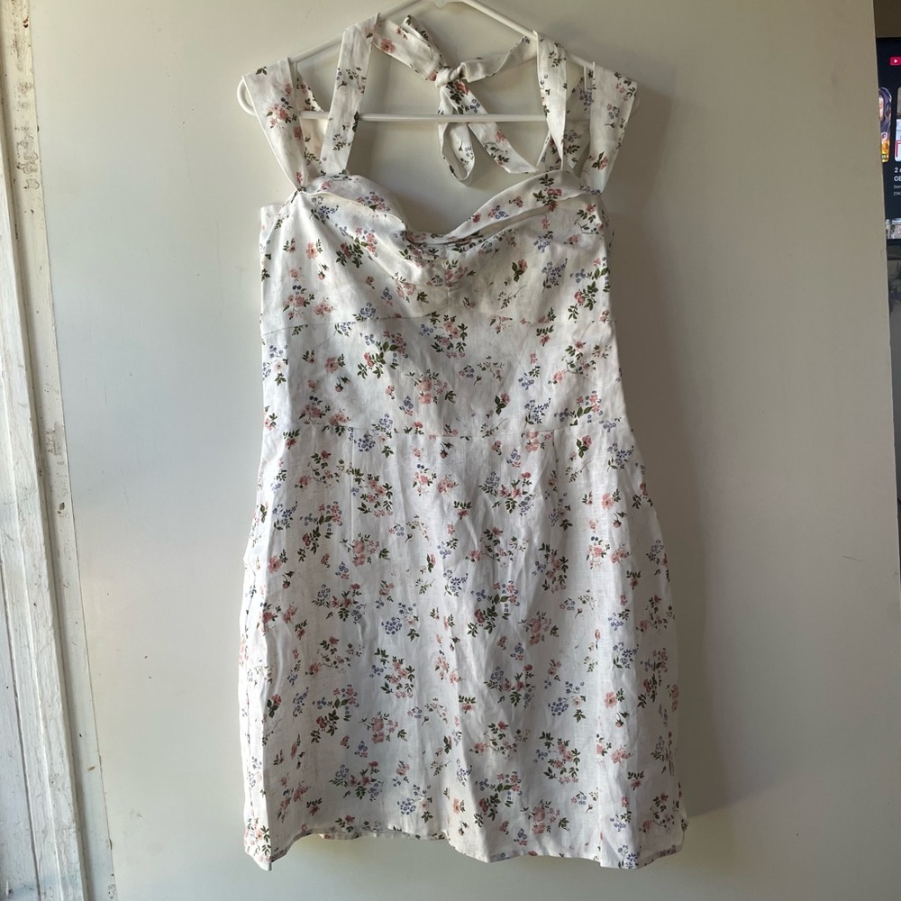 NWT Reformation Sanford Linen dress